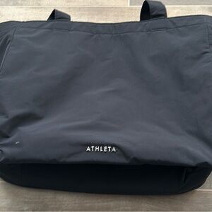 Athleta Black Tote Bag